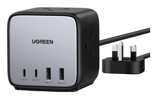 Ugreen 90906 mobile device charger Universal Grey. Silver AC Fast char