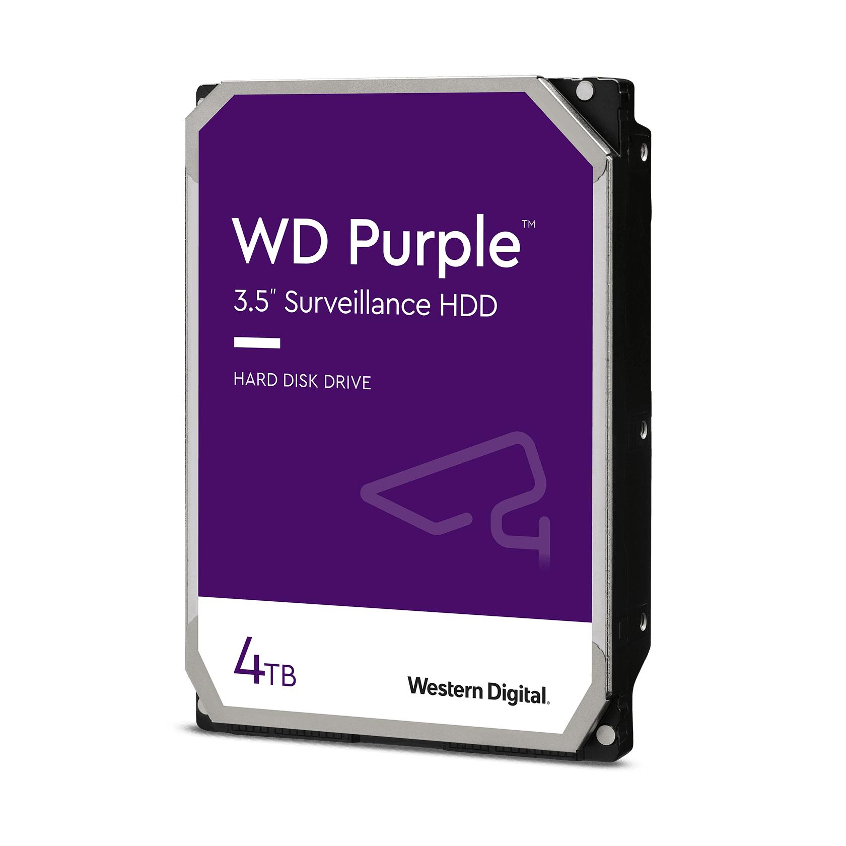 Western Digital Purple internal hard drive 4 TB 5400 RPM 64 MB 3.5&quo