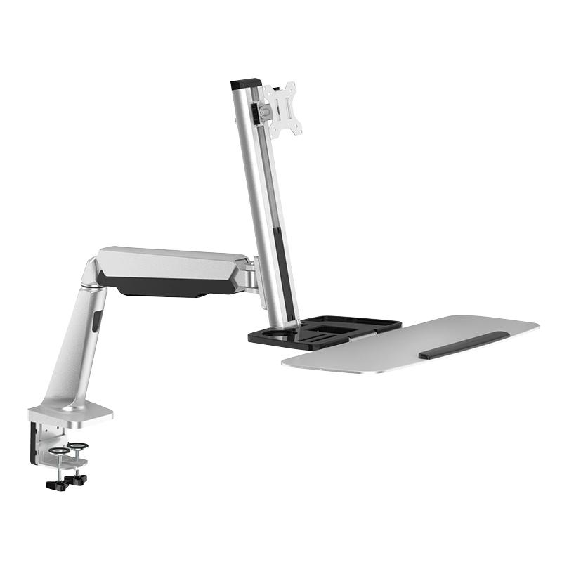 LogiLink BP0040 monitor mount / stand 81.3 cm (32") Aluminium Des