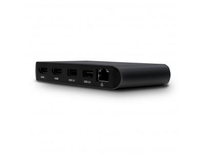 CalDigit Thunderbolt 3 mini Dock Wired Black. Grey