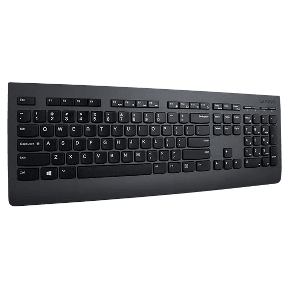 Lenovo 4X30H56873 keyboard RF Wireless QWERTY UK English Black