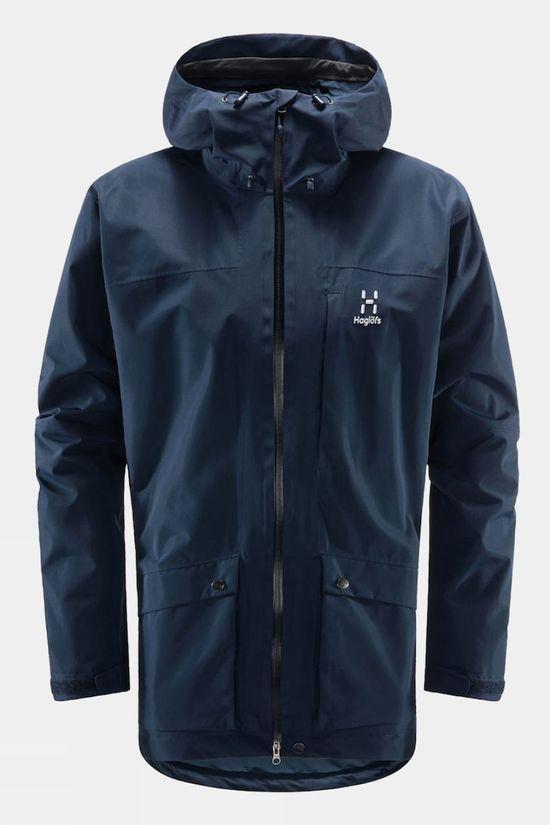 Haglofs Mens Rubus GTX Jacket Dk Blue Size