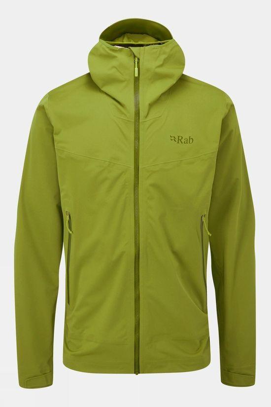 Rab Mens Kinetic 2.0 Jacket Green Size