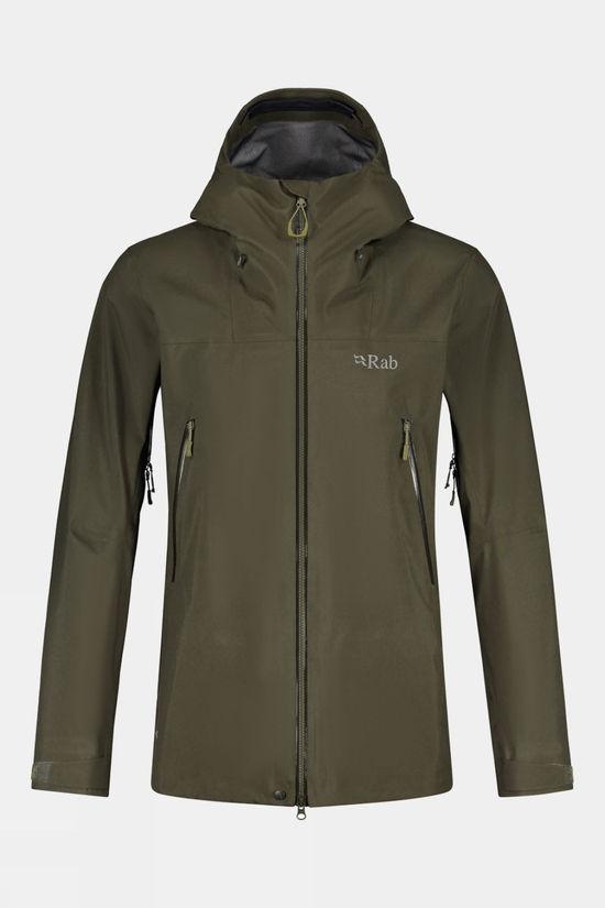 Rab Mens Kangri GTX Jacket Mid Khaki Size