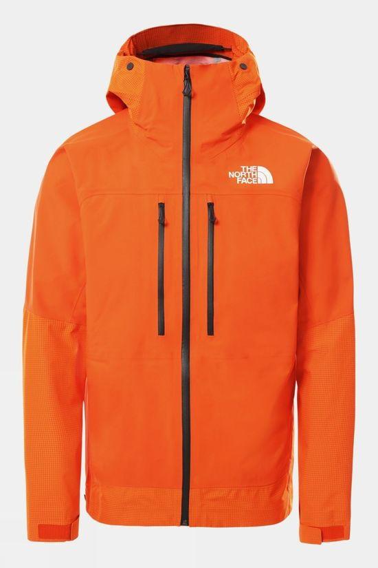 The North Face Mens Summit L5 Futurelight Jacket Orange Size