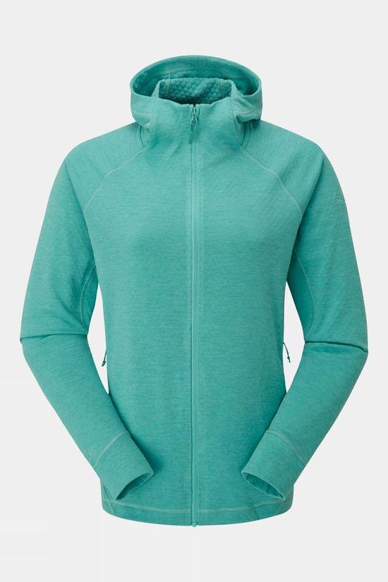 Rab Womens Nexus Hoodie Mid Blue Size