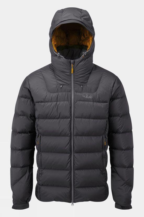 Rab Mens Ascent Jacket Dk Grey Size