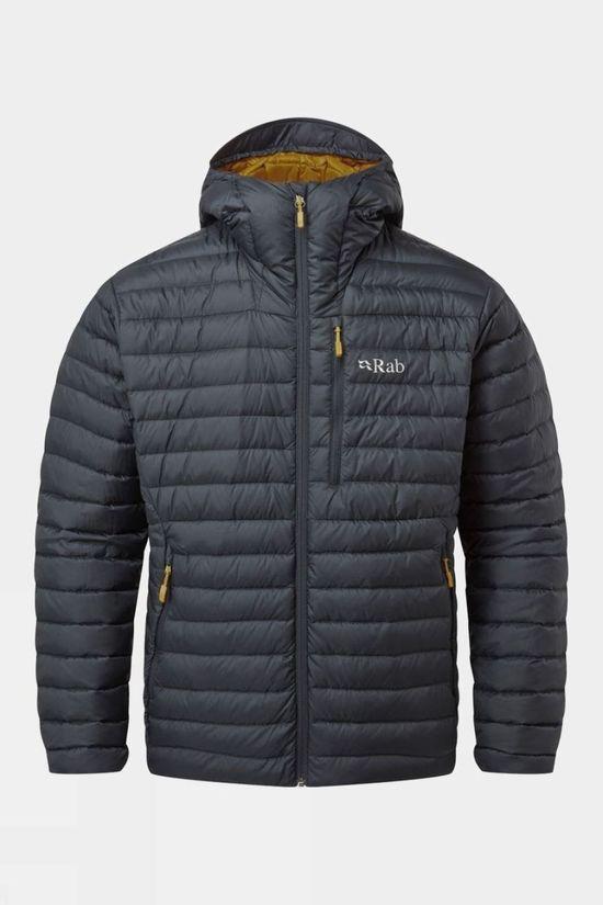 Rab Mens Microlight Alpine Jacket Mid Grey Size