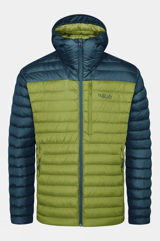 Rab Mens Microlight Alpine Jacket Mid Blue Size