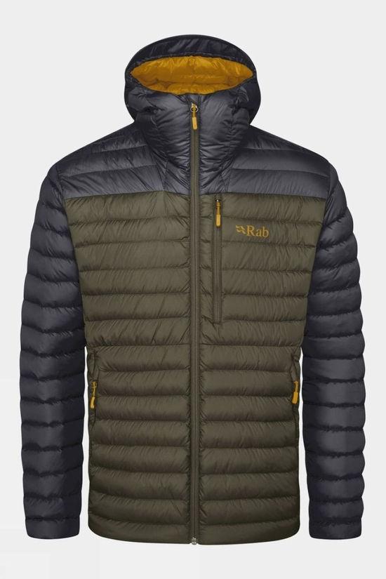 Rab Mens Microlight Alpine Jacket Dk Grey Size