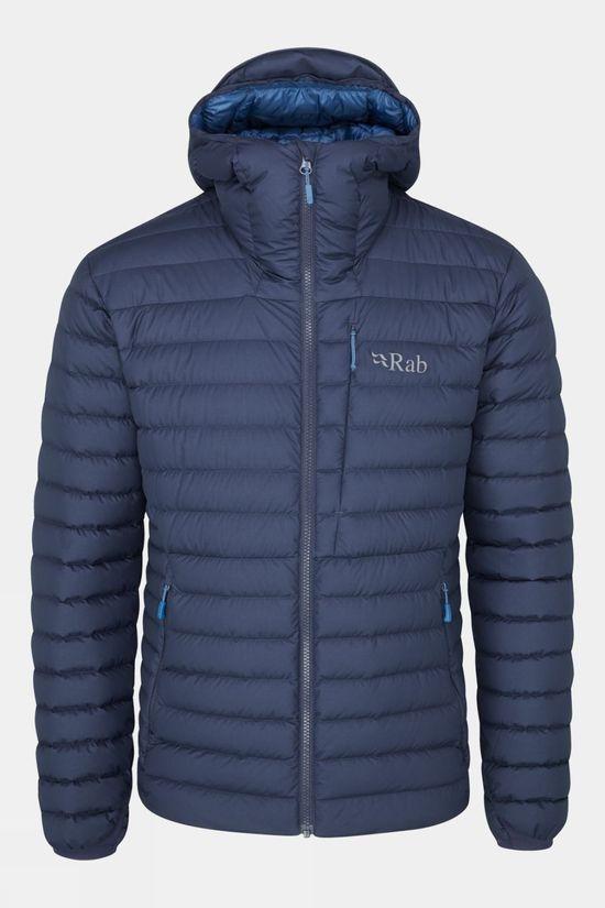 Rab Mens Infinity Microlight Jacket Dk Blue Size