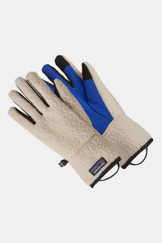 Patagonia Womens Retro Gloves Ecru Size