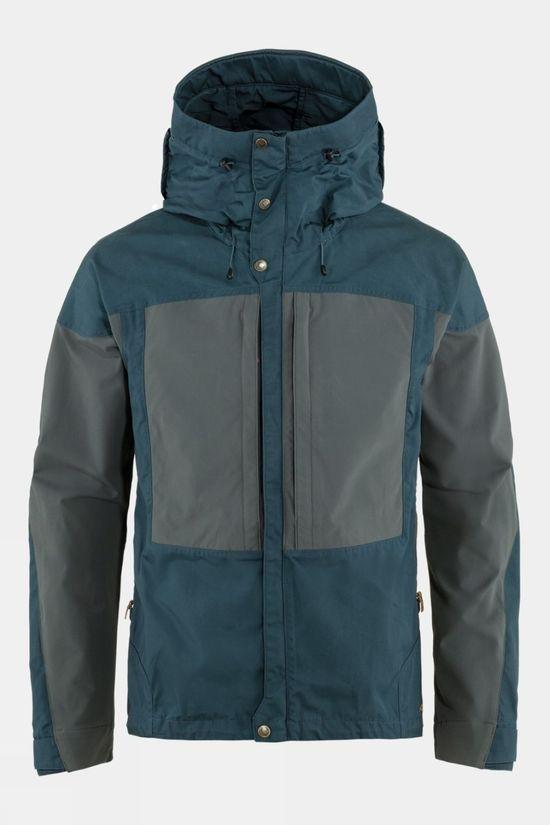 Fjallraven Mens Keb Jacket Mid Blue Size