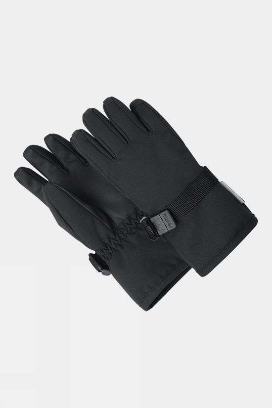 Reima Kids Tartu Gloves Black Size 6-8 Years