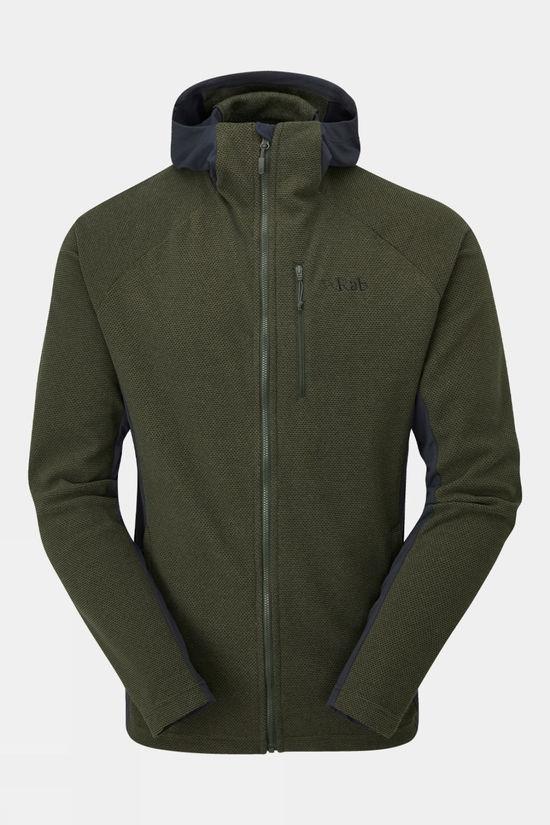 Rab Mens Capacitor Hoody Mid Khaki Size