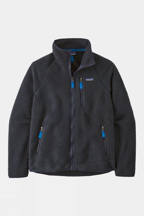 Patagonia Mens Retro Pile Jacket Dk Blue Size