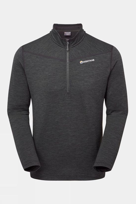 Montane Mens Protium Pull-On Fleece Dk Grey Size