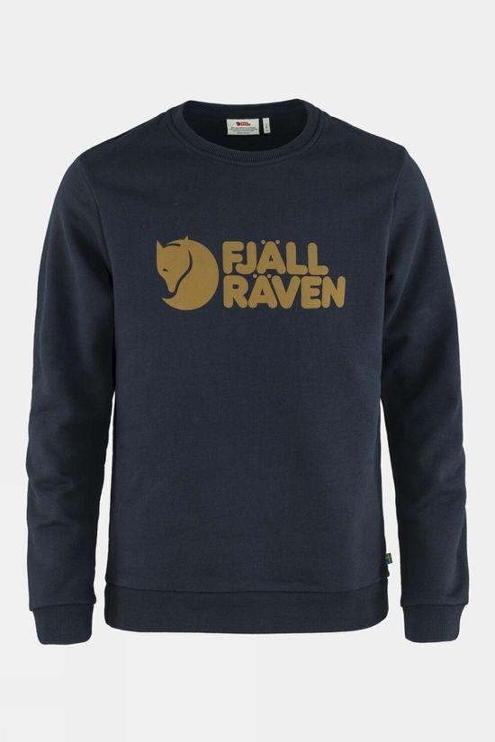 Fjallraven Mens Logo Sweater Navy Size