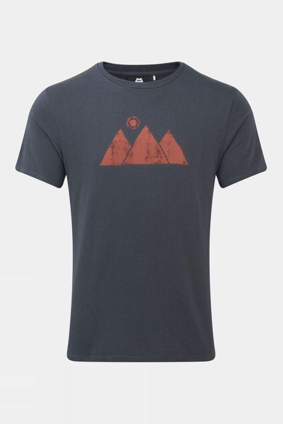 Mountain Equipment Mens Mountain Sun T-Shirt Navy Size