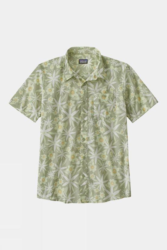 Patagonia Mens Go To Shirt Lt Green Size