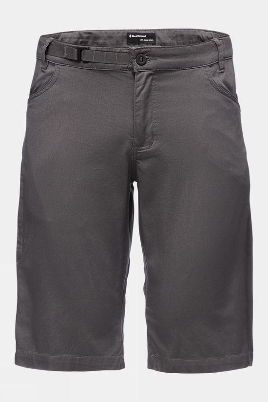 Black Diamond Mens Credo Shorts Dk Grey Size