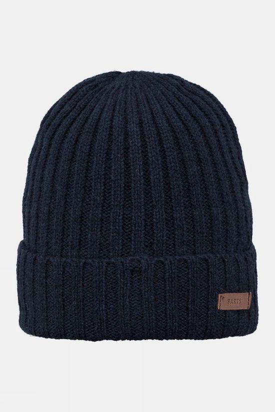 Barts Haakon Turnup Beanie Navy Size