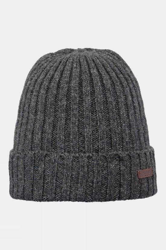 Barts Haakon Turnup Beanie Dk Grey Size