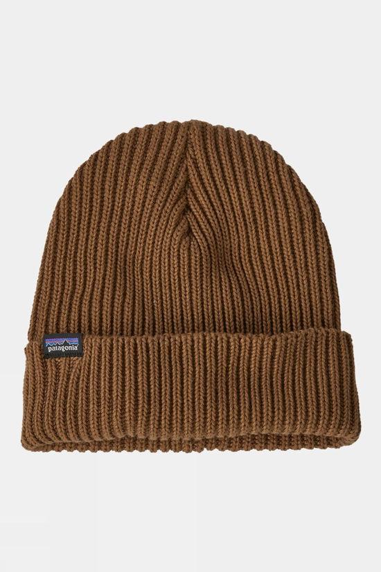 Patagonia Mens Fishermans Rolled Beanie Camel Size