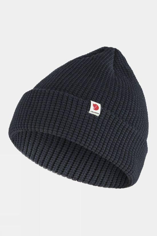 Fjallraven Tab Beanie Navy Size