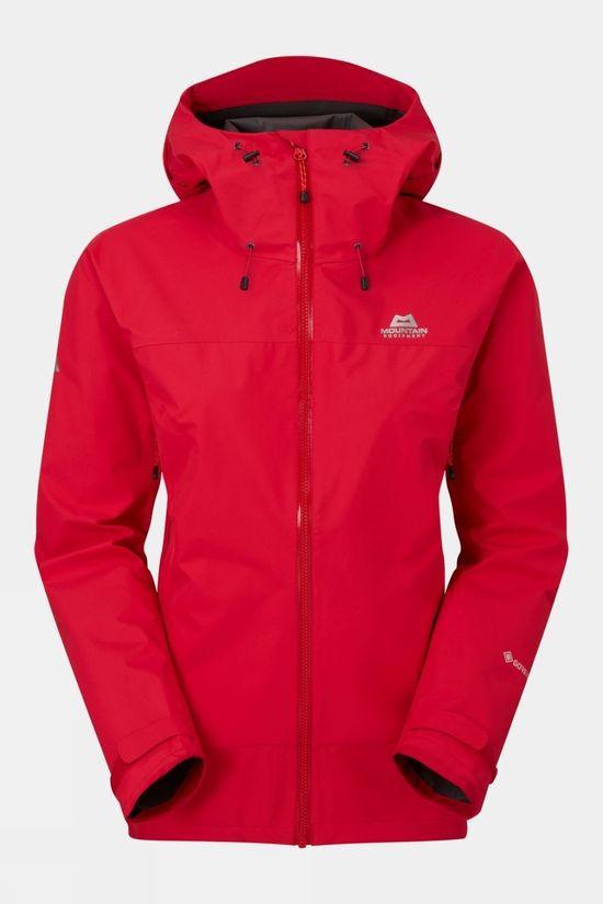 Mountain Equipment Womens Garwhal Jacket Mid Red Size