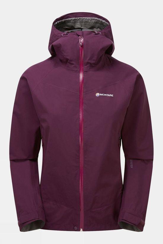 Montane Womens Pac Plus Jacket Dark Purple Size