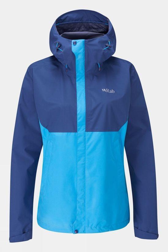 Rab Womens Downpour Eco Jacket Navy Size