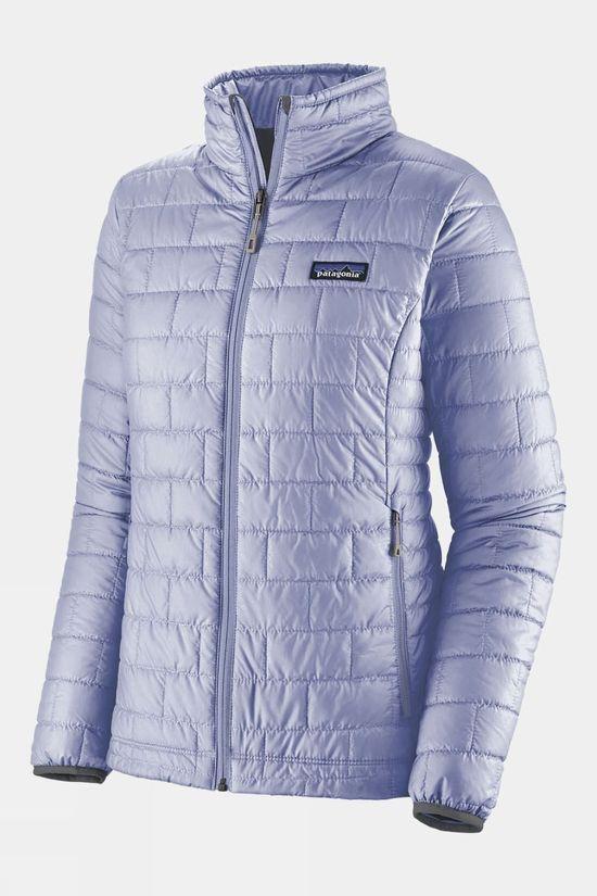 Patagonia Womens Nano Puff Jacket Light Purple Size