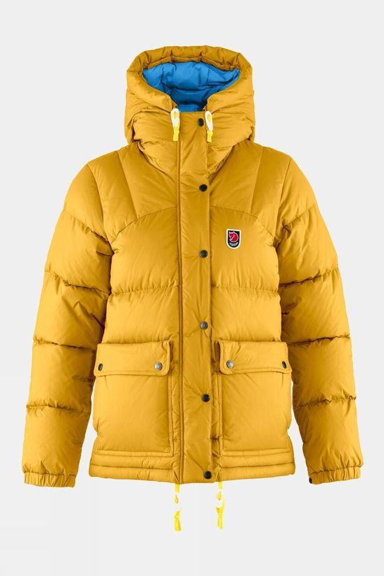 Fjallraven Womens Expedition Down Lite Jacket Mustard Size