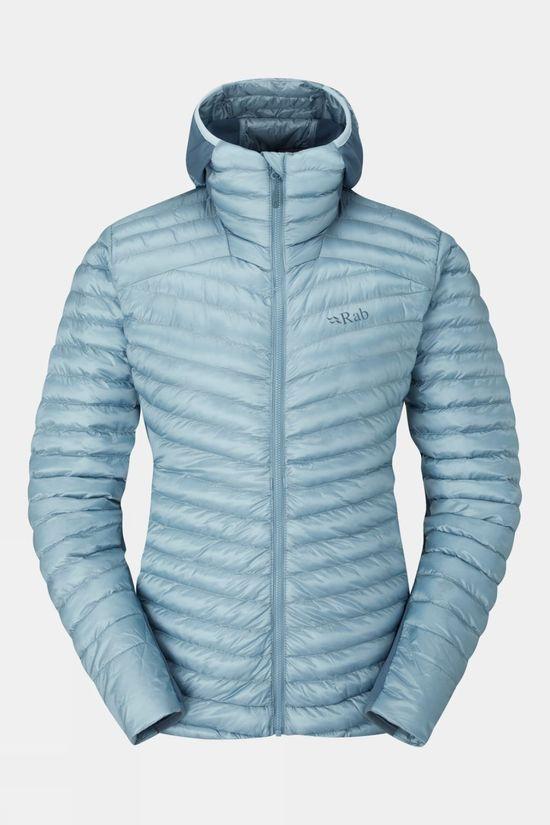 Rab Womens Cirrus Flex 2.0 Insulated Hooded Jacket Bright Blue Size