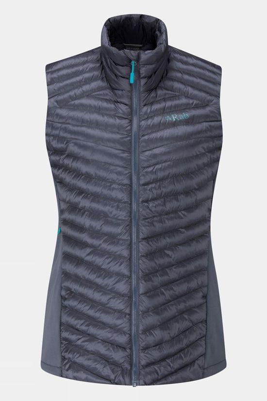 Rab Womens Cirrus Flex 2.0 Insulated Vest Dk Grey Size