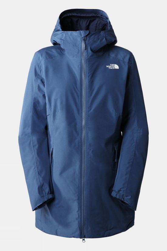 The North Face Womens Hikesteller Insulated Parka Blue Size