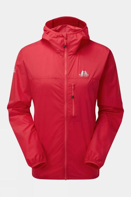 Mountain Equipment Womens Aerofoil Full Zip Jacket Red Size