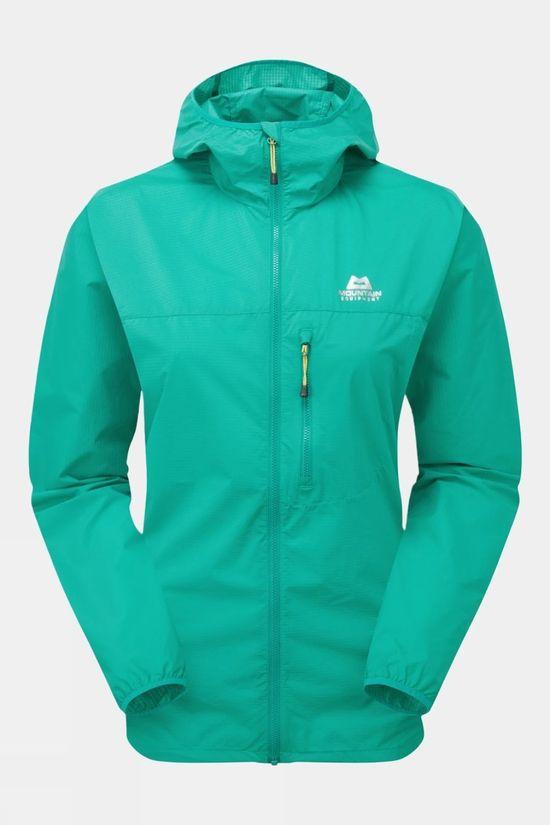 Mountain Equipment Womens Aerofoil Full Zip Jacket Jade Size