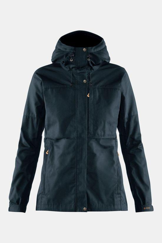 Fjallraven Womens Kaipak Jacket Navy Size