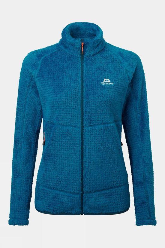 Mountain Equipment Womens Hispar Fleece Jacket Blue Size