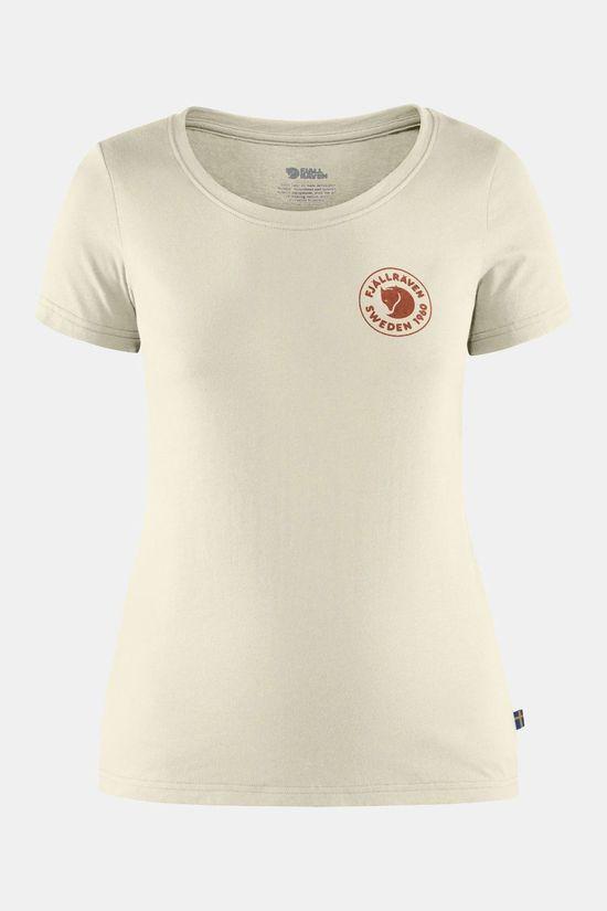 Fjallraven Womens 1960 Logo T-Shirt White Size