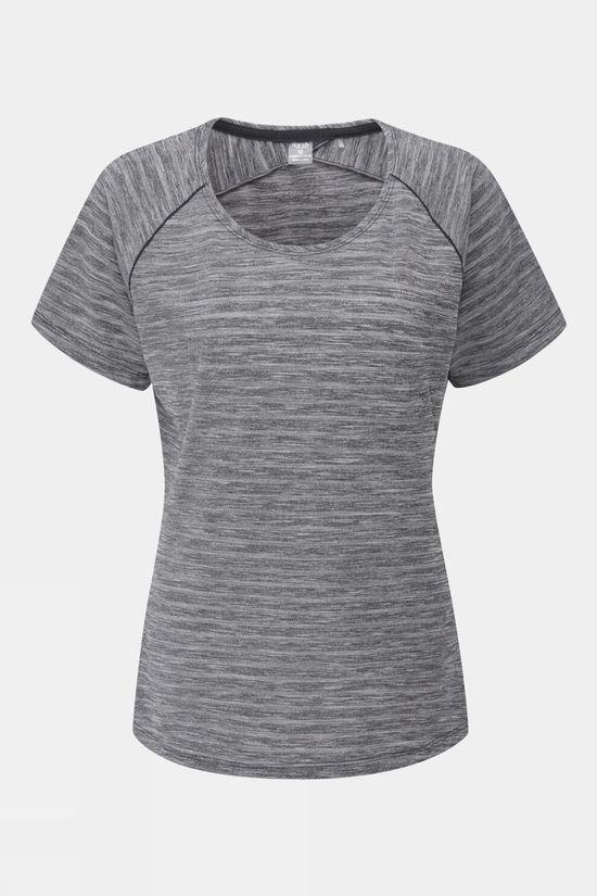 Rab Womens Wisp T-Shirt Mid Grey Size