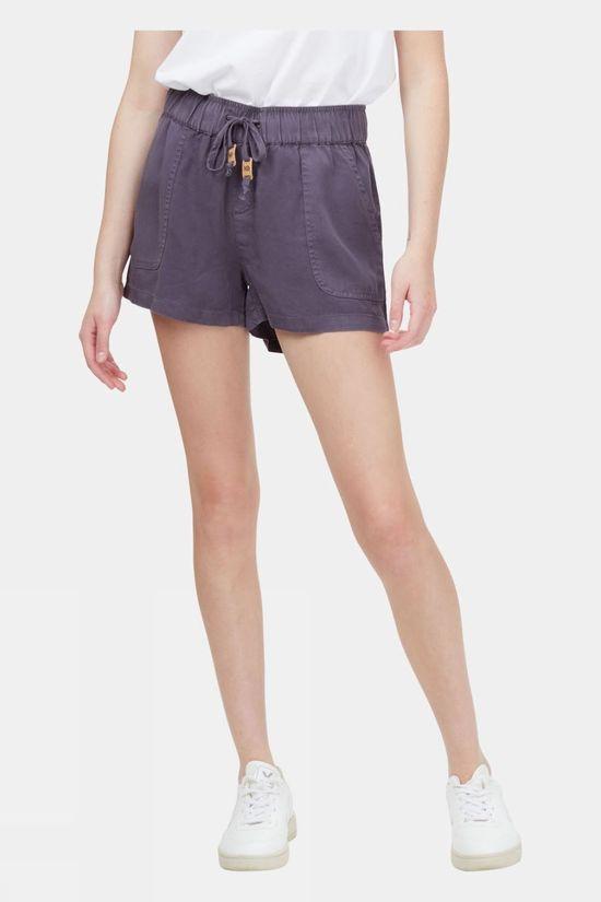 Tentree Womens Instow Shorts Dk Grey Size