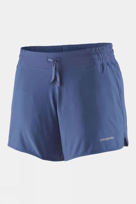 Patagonia Womens Nine Trails 6" Shorts Purple Size