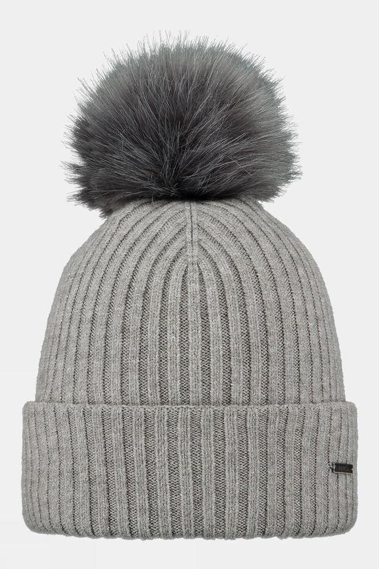 Barts Womens Kenzie Beanie Mid Grey Size