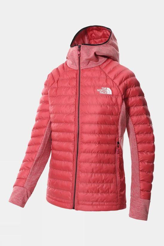 The North Face Womens Athletic Outdoor Hybrid Insulated Jacket Deep Pink Size