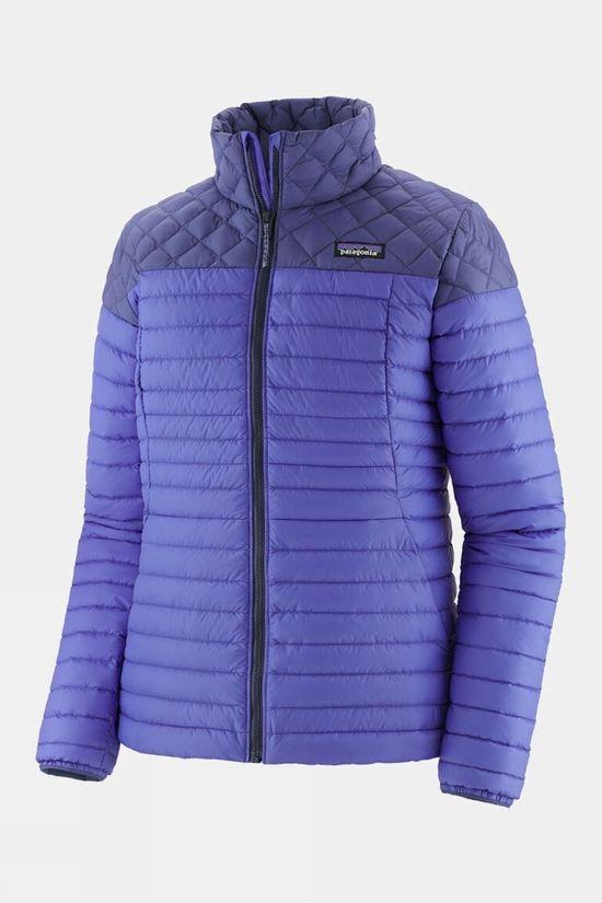 Patagonia Womens AlpLight Down Jacket Blue Size