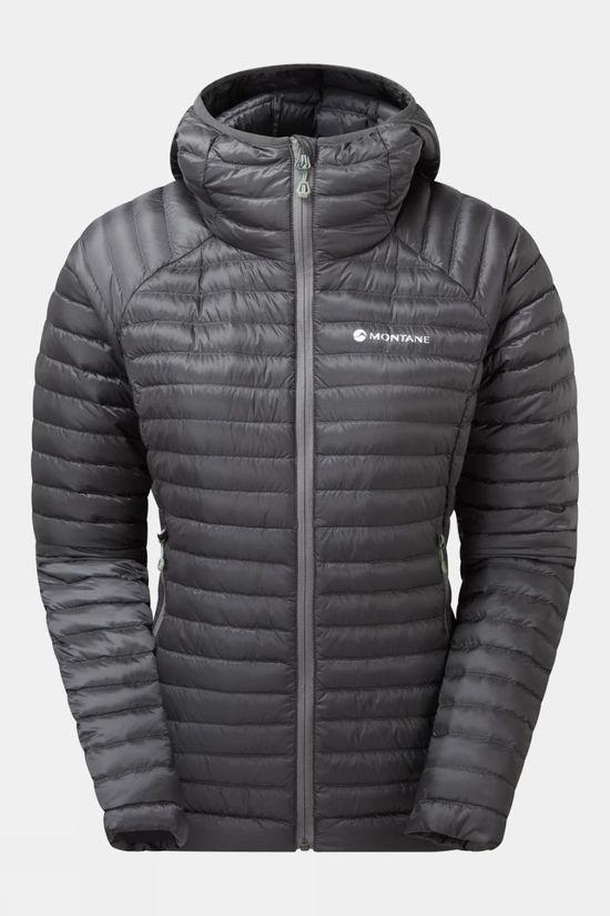 Montane Womens Anti-Freeze Lite Hooded Jacket Mid Grey Size