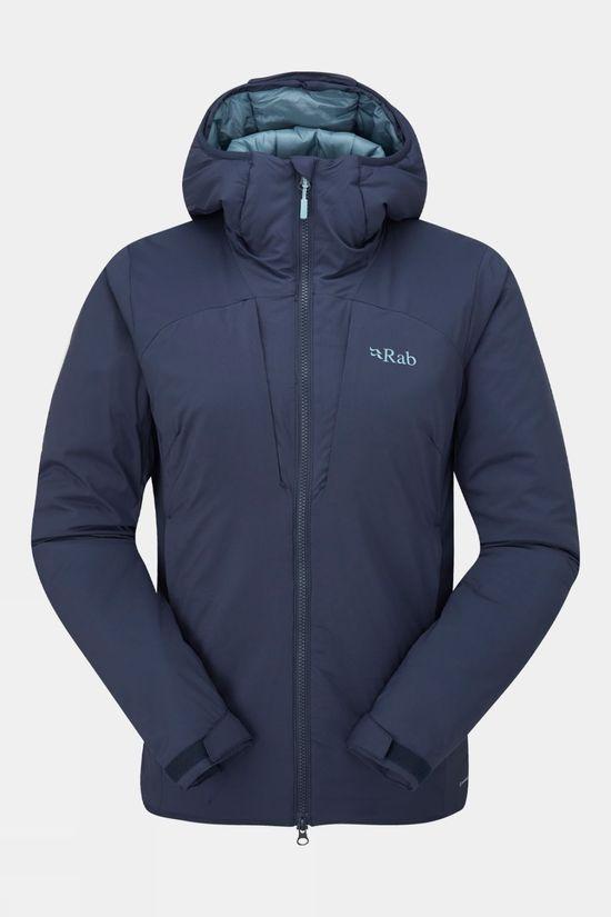 Rab Womens Xenair Alpine Jacket Dk Blue Size